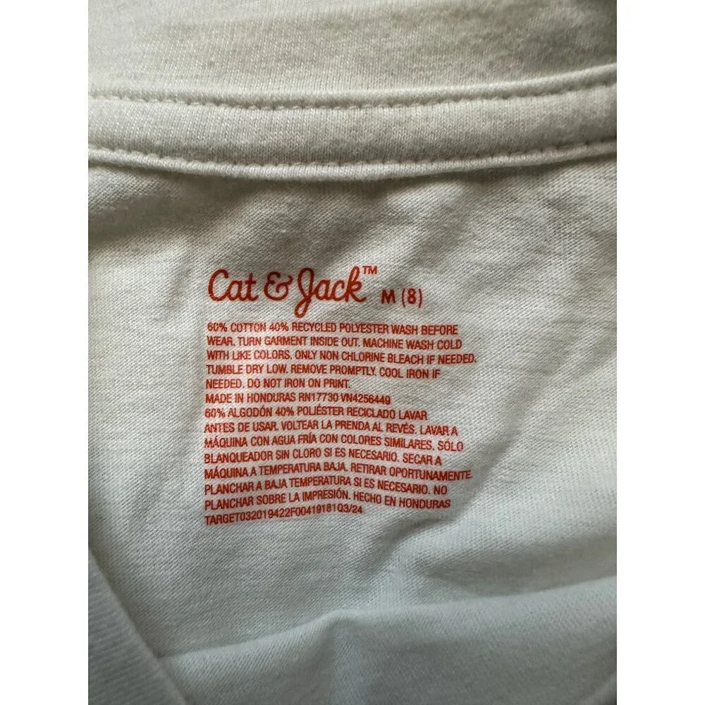 Cat & Jack Girls Long Sleeve and Leggings Set size M (8) NWT